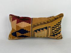 a decorative pillow with an unusual design on it