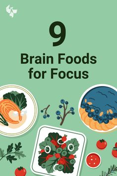 Whether you're cramming for finals or trying to memorize a presentation for work, here’s what to eat - and what to avoid - for improving your brain function and focus. Vitamin Foods, Brain Diet, Oatmeal Benefits, Brain Foods, Brain Healthy Foods, Brain Nutrition, Vitamin Brands, Mind Diet, Brain Memory