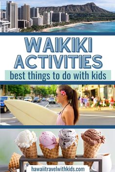 an advertisement for the waiki activities program