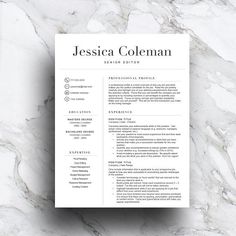 the professional resume template is ready to be used for any job or other type of work