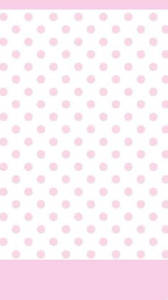 a pink and white polka dot background with an empty space for the word hello kitty