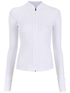 Field Jacket Outfit, Pilates Clothes, Designer Activewear, Lululemon Outfits, White Bikinis, Lululemon Jacket, Track Field, Cool Jackets, White Jacket