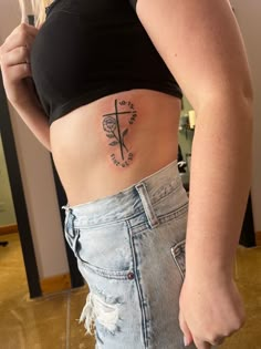 #tattoo #cross #deathdate #tattoofordad Rib Tattoo For Lost Loved One, Rose Tattoo For Passed Loved Ones, Rose Remembrance Tattoo, Uncle Passing Tattoo, Tattoo For A Lost Friend, Rose Tribute Tattoos, Lost Someone Tattoo Ideas, Rose Tattoo For Lost Loved One, Tattoo Inspo For Lost Loved Ones