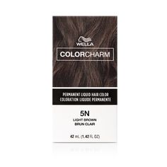 Create long-lasting color with Wella colorcharm Permanent Liquid Hair Color. Wella 5N Light Brown Permanent Liquid Hair Color | Brunette | 1.42 oz. | Sally Beauty Dark Ash Brown, Black Cherry Color, Medium Ash Brown, Wella Hair Color, Hair Color Pictures, Wella Color Charm, Liquid Hair, Wella Hair, Medium Blonde