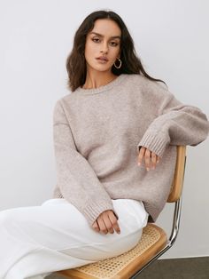 Details Composition: 10% Rabbit Hair, 10% Nylon, 80% Polyester Design: Plain Style: Casual, Simple Thickness: Warm Material: Woollen Blend Sleeve Length: Long Sleeve Occasion: Business Pattern: Plain Size & Fit Stretch: High Stretch Fit Type: Shift Cm Inch Size Length Bust Sleeve XS 57 106 50 S 58 110 51 M 59 114 5 Beige Knit Sweater, Cozy Coats, Camel Sweaters, 5 S, Fall Sweaters, Belleza Natural, Sleeves Pattern, Outerwear Coats, Paloma