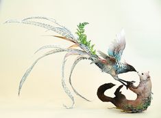 before we were hungry by https://www.deviantart.com/creaturesfromel on @DeviantArt Ellen Jewett, Music Ornaments, Fantasy Beasts, Cute Dragons, Fantasy Inspiration, Fantasy Illustration, Beautiful Fantasy Art, Animal Sculptures, Creature Design