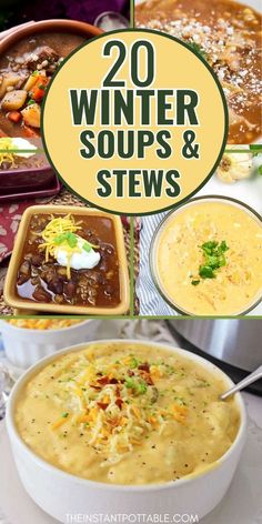 20 winter soups and stews that are easy to make in the slow cooker