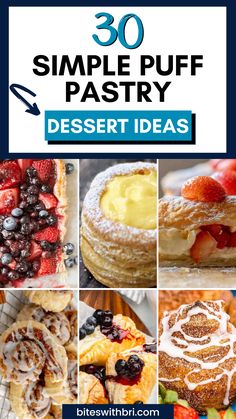 30 simple puff pastry dessert ideas