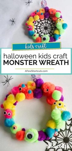 this is an easy halloween craft for kids to make