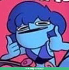 an image of a cartoon character talking on the phone