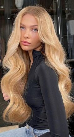 Discover the best hair styles for thin hair with these chic and trendy options! From modern haircuts for thin fine hair to the iconic bixie 90s haircut, find the perfect look that adds volume and style. Get inspired and transform your hair today! #HairStyles #ThinHair #FineHair #90sBixie #Haircuts Waist Length Blonde Hair, Vintage Waves Hair Long, Date Hairstyles Long, Vintage Blonde Hair, Barbie Blonde Hair, Today Hairstyles, Classic Chignon, Long Hair Inspiration, Free Hairstyle