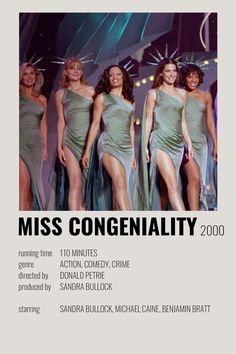 miss congreniality 2000 by sandia bullock, michael crainn bratt