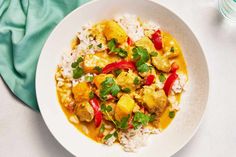 14 Easy Chicken and Rice Recipes for Every Day of the Week Chicken Orzo Skillet, Orzo Skillet, Mango Chicken Curry, Easy Chicken And Rice, Mango Chicken, Frozen Mango, Chicken Orzo, Coconut Rice, Curry Chicken Recipes