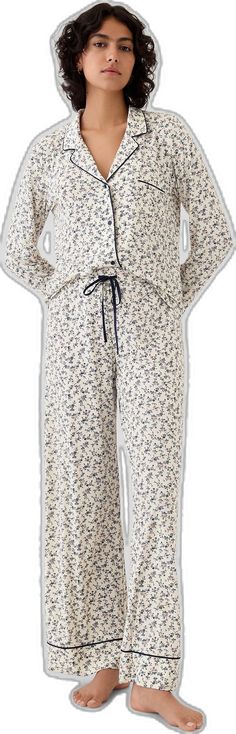 Soft Cotton Sleep Bottoms, Casual White Sleepwear By Gap, Comfortable Cream Sleepwear, Cozy Soft Sleepwear For Relaxing At Home, Gap Relaxed Fit Sleepwear For Pajama Party, Cozy Cotton Sleepwear For Relaxing At Home, Gap Relaxed Fit Sleepwear, Cozy Cotton Sleepwear, Gap Long Lounge Bottoms