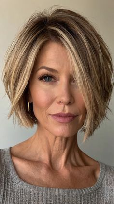 Fashion: #fashion, #style, #outfitinspiration, #beauty Short Bob Haircuts Thick Hair, Best Bob For Fine Hair, Short Bobs 2025, 2025 Bob Hair Trends, Short Fine Hairstyles, Fine Hair Short Hairstyles, Bob Hairstyles For Thick Hair, Girls Haircuts, Fine Hair Bob