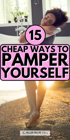 As people get busier and busier, it’s so important that we practice self-care. These 15 cheap ways to pamper yourself are perfect no matter what your budget is!

There’s really no other way to put this – as a society, we’re constantly busy. Jobs seem to expect you to be available more and more often, especially with everything you can do virtually now. Put that on top of raising kids, getting household chores done and working on your side hustle (yes you need one), and I’m already feeling exhausted!

But while constantly tending to the needs of others, we can often fall into the trap of neglecting ourselves. This happens to me all the time and you can feel it starting to wear on you.

Burnout is a real thing.