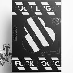 a black and white poster with the words fuckoc written in bold font on it