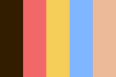 an image of the back side of a rainbow colored background with black, brown, and pink colors