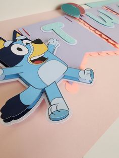 a paper cut out of the cartoon cat