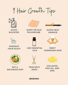 Ways To Promote Hair Growth, Healthy Hair Growth Routine, Braids To Grow Hair, How To Have Clean Hair, Hair Growth Tips For Straight Hair, Improve Hair Health, Baby Hair Growth Tips, How To Grow Out Your Hair Fast, Long Hair Hacks How To Grow