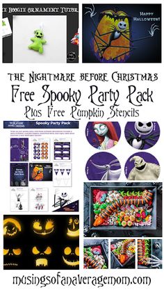 the ultimate halloween party pack includes free spooky party packs and printables