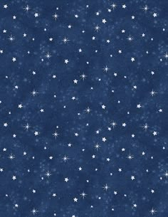 a blue background with white stars on it