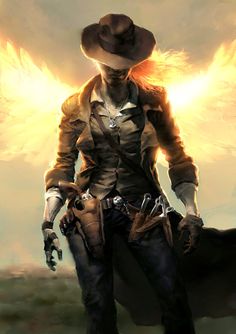 Heroic Fantasy, 판타지 아트, Dieselpunk, Old West, An Angel