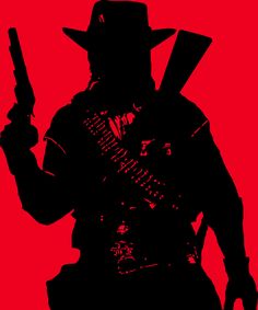 red dead redemption | Tumblr Grand Theft Auto Artwork, Cowboy Silhouette, Dead Pictures, Samurai Artwork