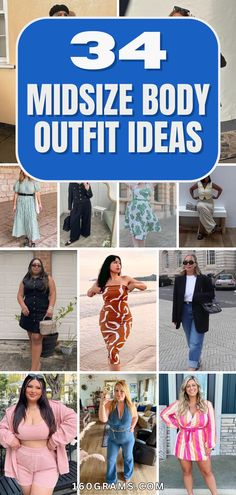 Save this pin for a plethora of fashion inspiration tailored for every curve. Explore how these outfit ideas can enhance your confidence and elevate your wardrobe. #FashionInspo #BodyPositivity #StyleTips Outfit Ideas For Curvy Women, Outfits For Short Women Curvy, Outfits For Short Women