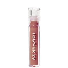 Tower 28 Lip Gloss, Tower 28 Beauty, Tower 28, Lip Jelly, Shea Butter Body Shop, Pigmented Lips, Raspberry Seeds, Bare Lip, Toning Shampoo