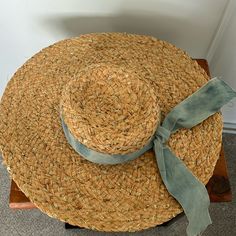 Wide Brimmed And Floppy Straw Hat; Never Worn **Check Out My Bundle Offer To Save More!** Items That Are Preused/Preworn Are Not In Perfect Condition. Please Look At The Pictures Carefully For Condition. Items That Are Nwt May Contain Flaws, But They Will Be Noted In The Description. Don’t See Measurements? Feel Free To Ask Me And Allow 24-48 Hours Response Time. When Possible, I Reuse Packaging To Ship And Protect Your Purchases. Let’s Help Reduce Waste Together! All Items Come From A Smoke-Fre Blue Country Style Summer Hat, Blue Bohemian Straw Hat With Curved Brim, Blue Curved Brim Sun Hat For Country Events, Blue Summer Hats For Country Events, Blue Sun Hat With Curved Brim For Country Events, Blue Wide Brim Woven Sun Hat, Blue Woven Wide Brim Sun Hat, Blue Flat Brim Boater Hat For Beach, Blue Straw Hats For Spring