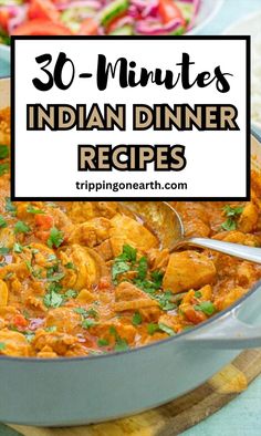 Are you on a time crunch and craving some Indian food? These 30 minutes Indian dinner recipes will become your best friends! They are super easy to make and loaded with body-loving nutrients, that will charm you with their decadent flavors. Indian Casserole Recipes, Indian Vegetarian Dinner Recipes, Chickpea Spinach Curry, Chickpea Spinach, Bhurji Recipe, Indian Dinner Recipes, Dal Fry, Light Dinner Recipes, Samosa Recipe