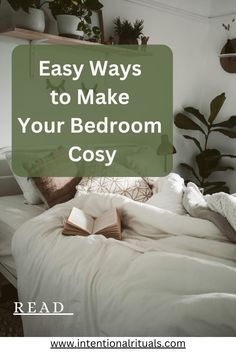 Discover simple and budget-friendly ways to create a cosy bedroom that feels warm and inviting. Transform your space into a relaxing retreat. Bedroom Cosy, Cosy Bedroom, Frugal Lifestyle, Multipurpose Furniture, Smart Storage, Warm Blankets, Handmade Furniture