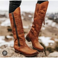 Gorgeous Boots Only Worn Twice, Need To Downsize Size 8 No Flaws Fit True To Size Original Box And Packing. Cute Shoes Boots, Freebird Boots, Big Closet, Quality Leather Boots, Fleece Boots, Perfect View, Freebird By Steven, Shoes Stand, Leather Western Boots