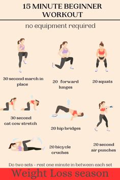 Workout For Weight Loss, Easy Exercises For Beginners, Simple Workout For Weight Loss, Fat Burn Exercises Best Workout For Beginners, Quick Morning Workout, Beginner Full Body Workout, Simple Workout Routine, Gym Activities, Morning Workout Routine, Beginner Workout At Home, 15 Minute Workout