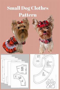 small dog clothes pattern for dogs