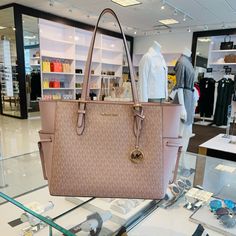 100% Authentic New With Tags Price Is Firm Color: Ballet Michael Kors Gilly Large Drawstring Travel Tote - Measurements: 11.5”H X 6.5”W X 14”L - Gold Tone Hardware - Top Zip Closure - Michael Kors Signature Pvc And Saffiano Leather - Interior: 2 Slip Pockets And 1 Zipper Pocket - Exterior: 2 Side Slip Pockets Mk Pink Bag, Michael Kors Feminine Bags With Gold-tone Hardware, Feminine Michael Kors Bags With Gold-tone Hardware, Feminine Michael Kors Travel Bags, Elegant Michael Kors Bags For Errands, Pink Michael Kors Purse, Mk Tote Bag, Sac Michael Kors, Black Tote Purse