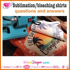 an image of a person using a sewing machine to sew on t - shirts