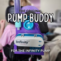 Never Miss a Feed Again with the pRETTy happy. Pump Buddy! A Slide-In Feeding Pump Holder for Infinity Pumps. This innovative pump holder is designed to make tube feeding easier and more convenient for both caregivers and patients. Versatile and Portable Hangs on almost any surface: Crib bars, doorknobs, car headrests, IV poles - you name it! Stands upright on flat surfaces: No more worrying about spills or keeping track of counter space. (DOES NOT STAND UPRIGHT ON ITS OWN WITH 1200ML BAGS) Keeps Feeding Supplies Organized An interchangeable syringe clip: One for large 60ml ENFit syringes and one for small 10ml ENFit syringes. Integrated slot: Securely holds both the feeding bag tube and the extension tube at the same time. Additional Features Durable and easy to clean: Made from wipeable, Iv Pole, Tube Feeding, Medication Storage, Feeding Tube, Busy Family, Supplies Organization, Counter Space, Slide In, Carrier Bag