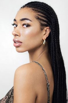 Cornrows With Twists In The Back, Long Cornrow Braids, Corn Rolls Braids Hairstyles, Corn Row Hairstyles, Long Cornrows Braids, Corn Rows Braids Black Women, Corn Row Styles, Corn Row Braids Black Women, Corn Row Braids