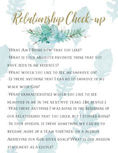 Relationship Daily Checklist, Relationship Ideas Romantic, Improving Your Relationship, Marriage Check In, How To Keep A Healthy Relationship Tips, Daily Questions For Couples, How To Have Healthy Relationships, Marriage Journal Ideas, Couples Relationship Building