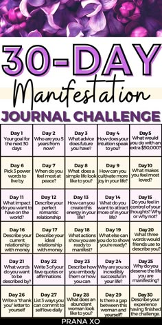 manifestation journal 2025 Manifestation, Quotes Dream, Manifestation Tips, Journal Challenge, Spiritual Journals, Self Care Bullet Journal, Writing Therapy, Spiritual Manifestation