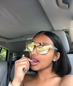 Relaxed Hairstyles For Black Women, Glasses For Oblong Face, Short Silk Press, Oblong Face, Relaxed Hairstyles, Sunglasses For Your Face Shape, Oblong Face Shape, Short Relaxed Hairstyles, Looks Hip Hop