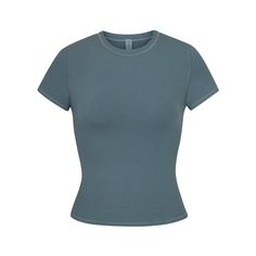 Jersey Tshirt, Basic Shirts, Wardrobe Basics, Dream Clothes, Jersey T Shirt, Stretch Cotton, Workout Shirts, Dresser, Lounge Wear