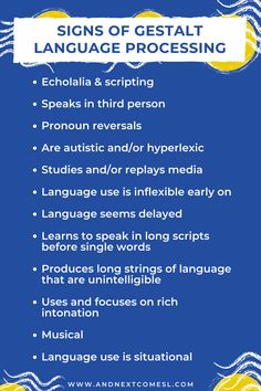 Gestalt Language Processing, Verbal Behavior, Early Intervention Speech Therapy, Gestalt Therapy, Core Vocabulary, Slp Resources, School Slp, Speech Path