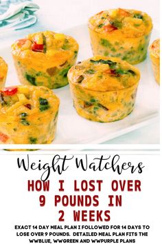 the weight watcher's how i lost over 9 pounds in 2 weeks