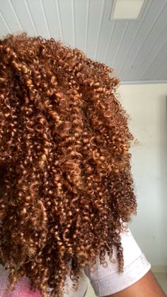 Red Brown Hair Color Auburn Curly, Ginger With Brown Roots, Hair Inspo Color Curly, Ginger Highlights Black Women, Auburn Curly Hair Black Women, Ginger Brown Curly Hair, Caramel Brown Curly Hair, Copper Brown Curly Hair, Caramel Curly Hair