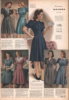 1940s British Fashion Women, 1940s Upper Class Fashion, 1940s European Fashion, Early 40s Fashion, 1940s Wartime Fashion, 1040s Fashion, 1940s Aesthetic Fashion, 40s Womens Fashion, 1930s Fashion Women