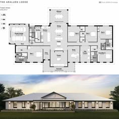 two story house plans with an open floor plan