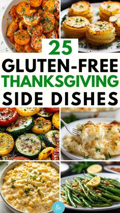 25 gluten - free thanksgiving side dishes